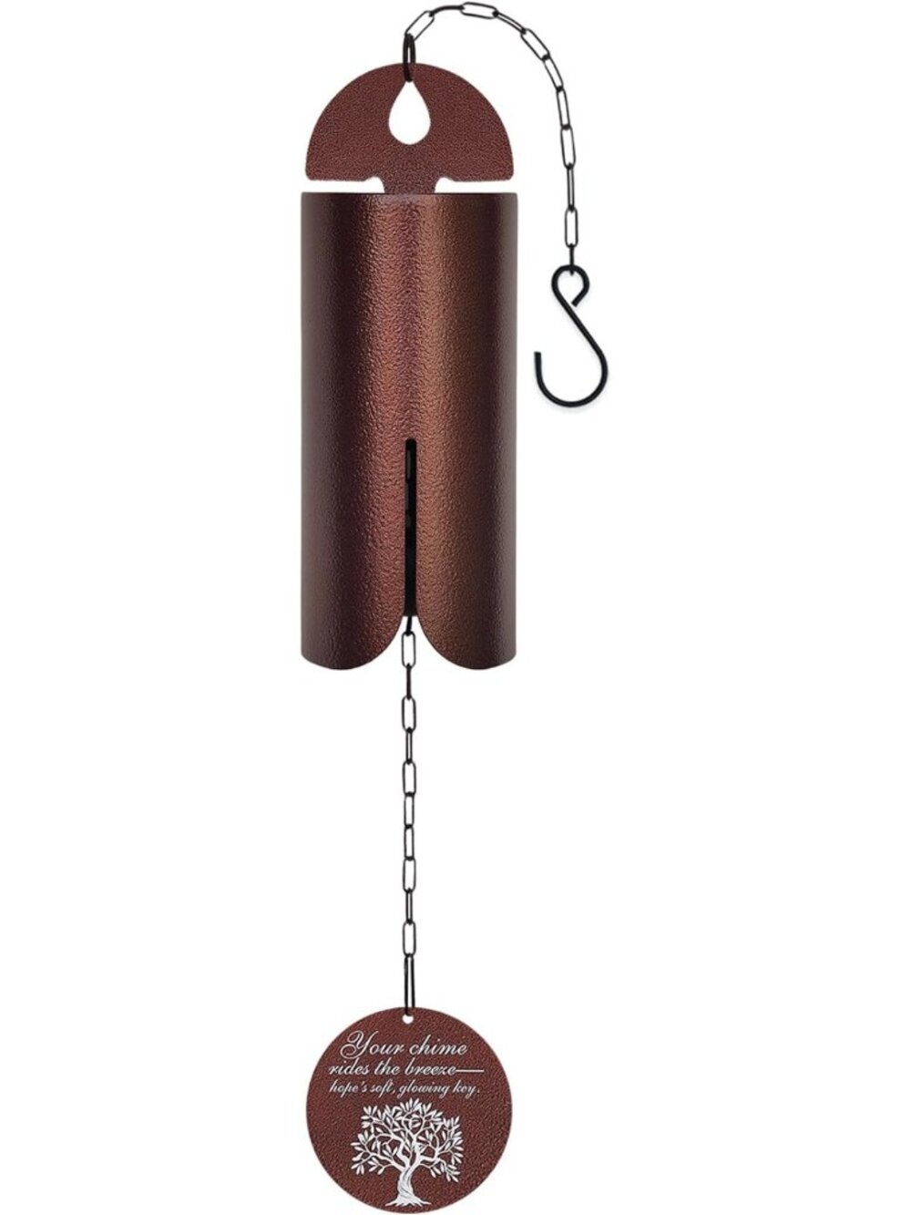 Handcrafted 27" Deep Tone Wind Chimes for Outdoor Decor | Heavy Duty Garden